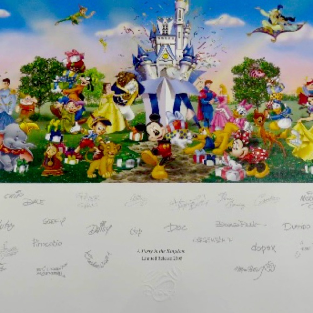 Disney Lithograph